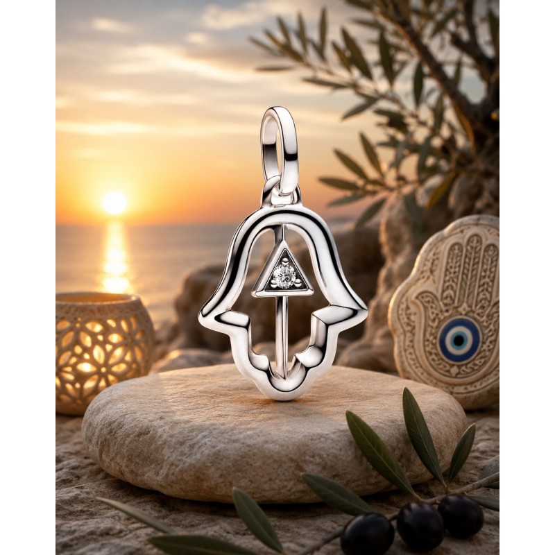Charms zawieszka Ag 925 dłoń Fatimy IM2270425CH