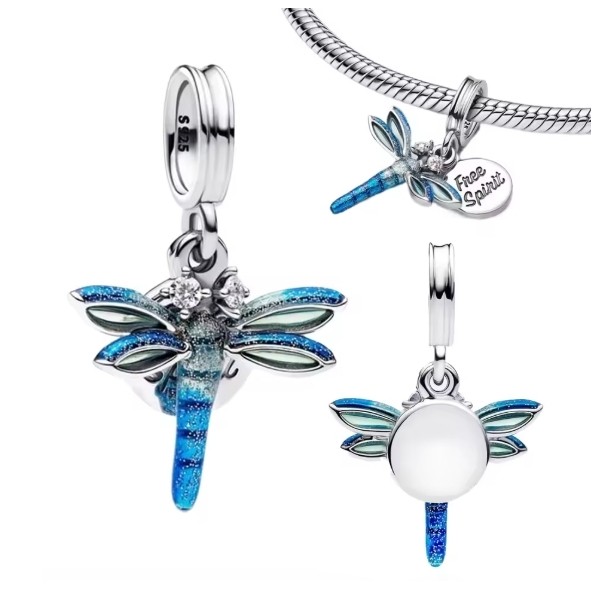 Charms zawieszka srebrna Ag 925 ważka IM2400425CH