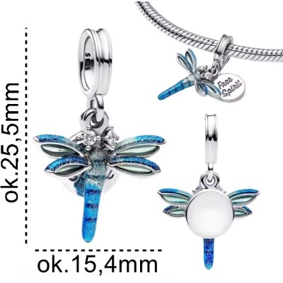 Charms zawieszka srebrna Ag 925 ważka IM2400425CH