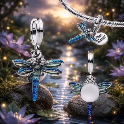 Charms zawieszka srebrna Ag 925 ważka IM2400425CH