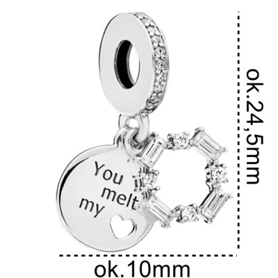 Charms zawieszkaAg 925 z cyrkoniami IM2340425CH