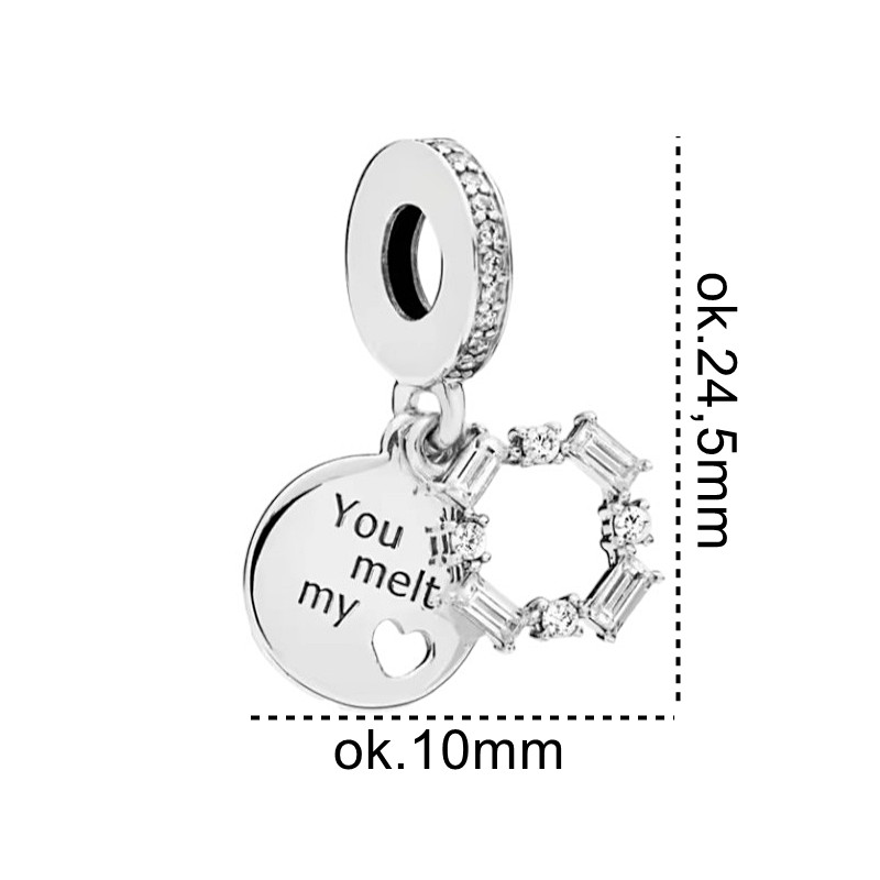 Charms zawieszkaAg 925 z cyrkoniami IM2340425CH