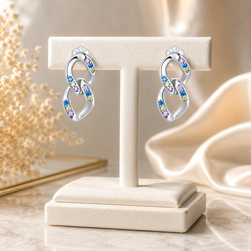 Kolczyki srebrne Ag 925 Kubana IM0060423KS