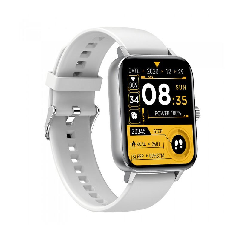 Smartwatch JK Active JKA06 Silver biały pasek