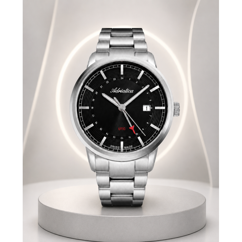 Zegarek męski Adriatica A8307.5116Q – Swiss Made