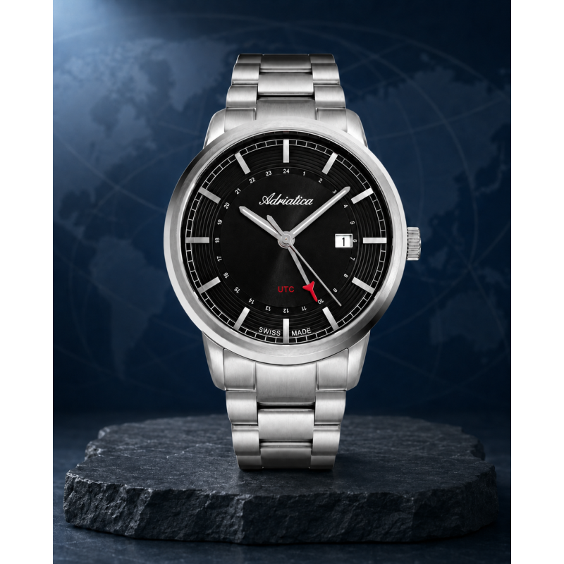 Zegarek męski Adriatica A8307.5116Q – Swiss Made