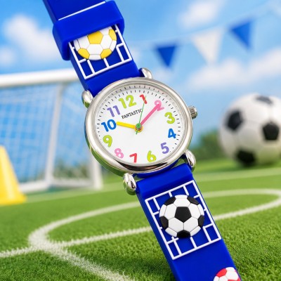 Zegarek kwarcowy dla dzieci FANTASTIC football