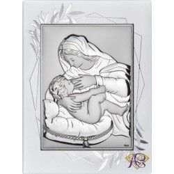 Obrazek srebrny Matka Boska Karmiąca DS50FO/C