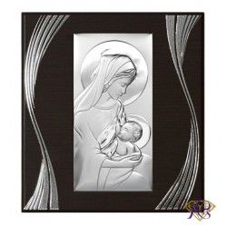 Obrazek srebrny  Madonna Karmiąca  6412F