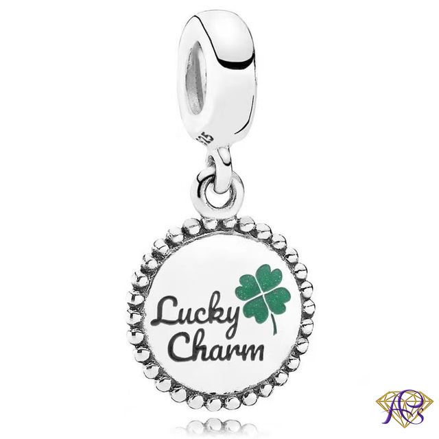 Srebrny charms Ag 925 Lucky charm CH050323