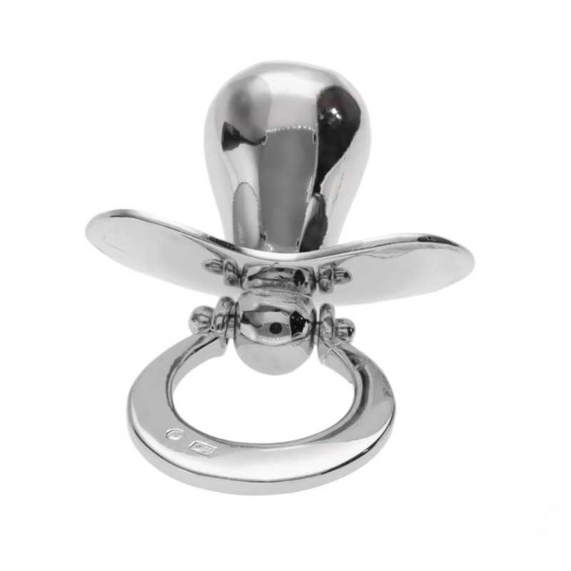 Smoczek srebrny Ag 925 Rodowany S06