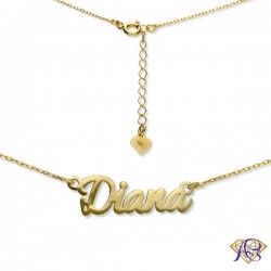 Naszyjnik srebrny imię Diana DIANA/CEL/Z