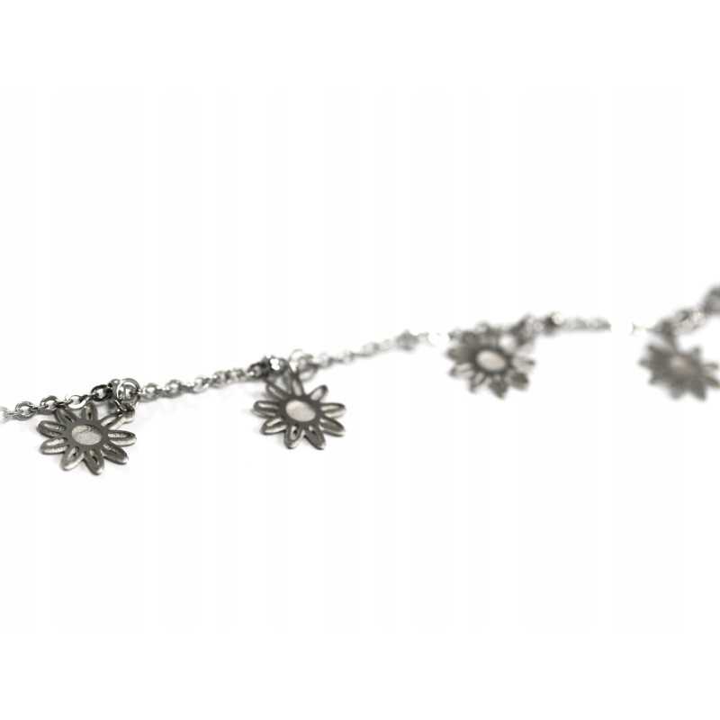 Bransoleta stalowa 316L na kostkę