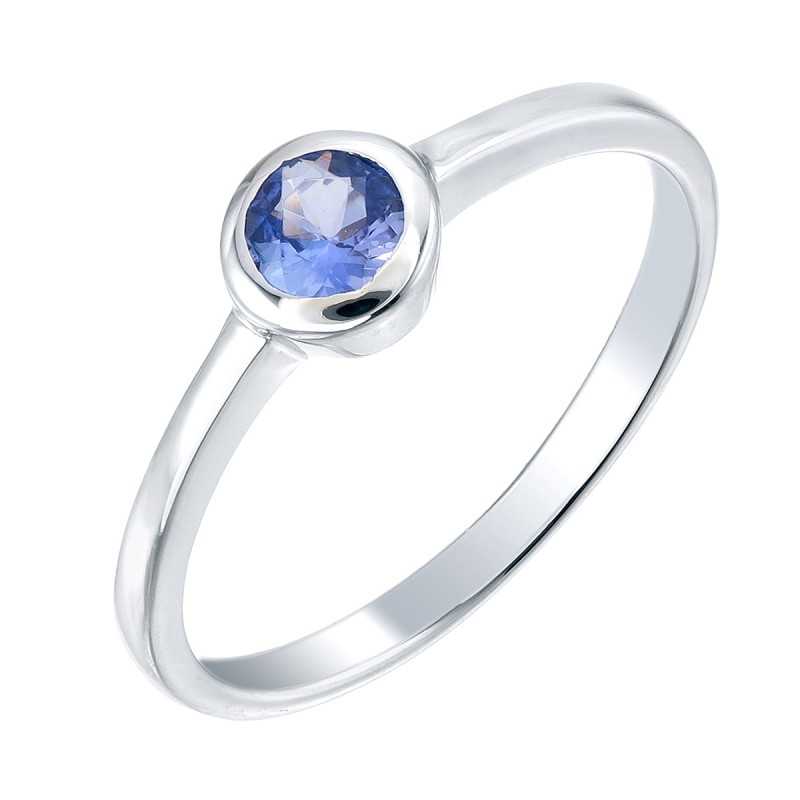 Pierścionek Ag 925 Tanzanit NA1772-R-TA-WP 0,23ct