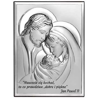 Obrazek Srebrny Święta Rodzina 6665S/3