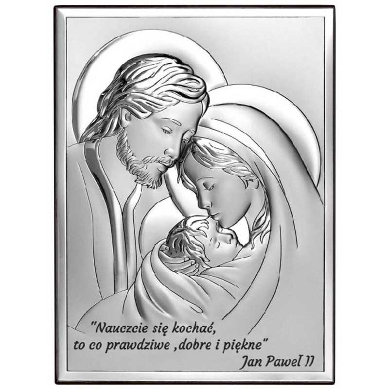 Obrazek Srebrny Święta Rodzina 6665S/3