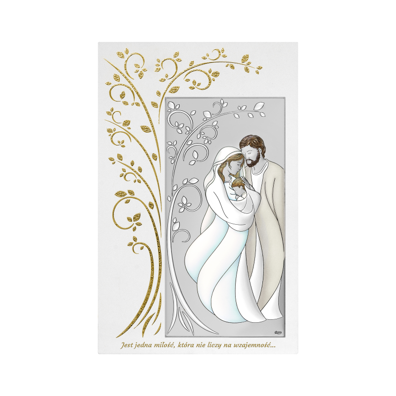 Obrazek Srebrny Święta Rodzina DS114FZAS/1C