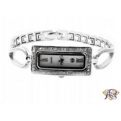 Srebrny zegarek kwarcowy Ag 925 Z0023/B