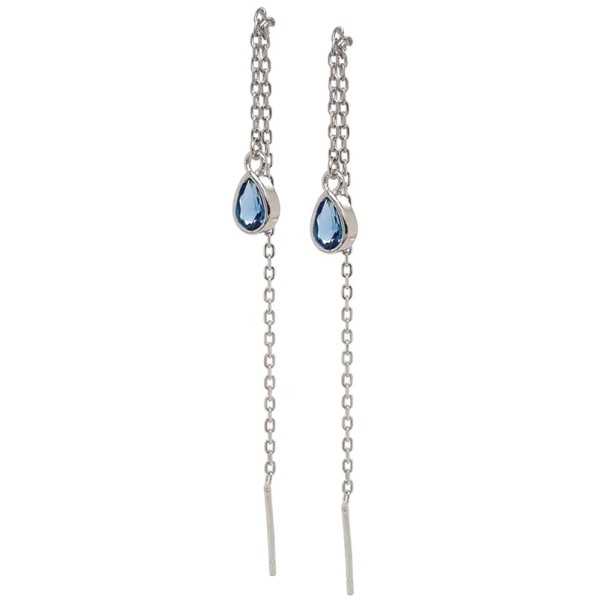 Srebrne kolczyki Ag 925 przeciągane IM0100124ER