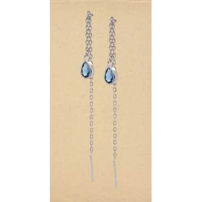 Srebrne kolczyki Ag 925 przeciągane IM0100124ER