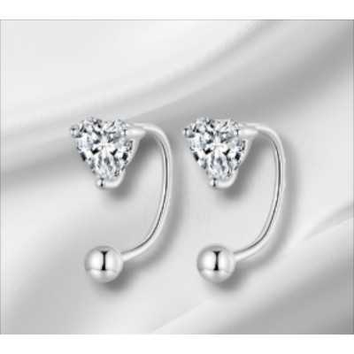 Kolczyki srebrne Ag 925 Serce IM0230424ER