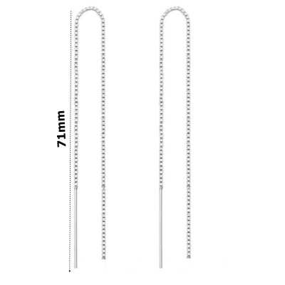 Srebrne kolczyki Ag 925 przeciągane IM0261123DE