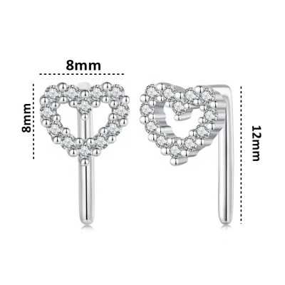 Srebrne kolczyki Ag 925 Serca IM0530224ER