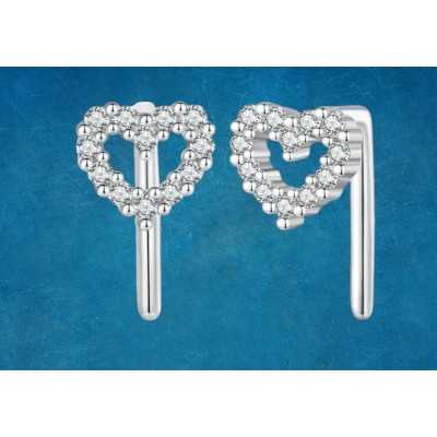 Srebrne kolczyki Ag 925 Serca IM0530224ER