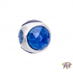 Charms beads srebrny Ag 925 niebieski CH1640422